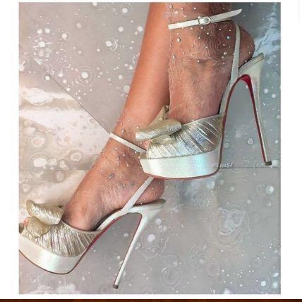 Christian Louboutin Heels. Worn once!